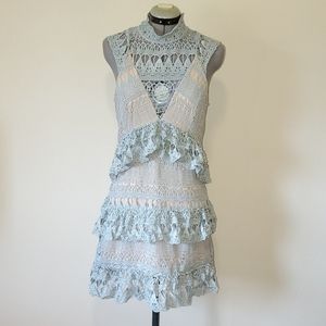 Luxxel Crochet Cocktail Dress